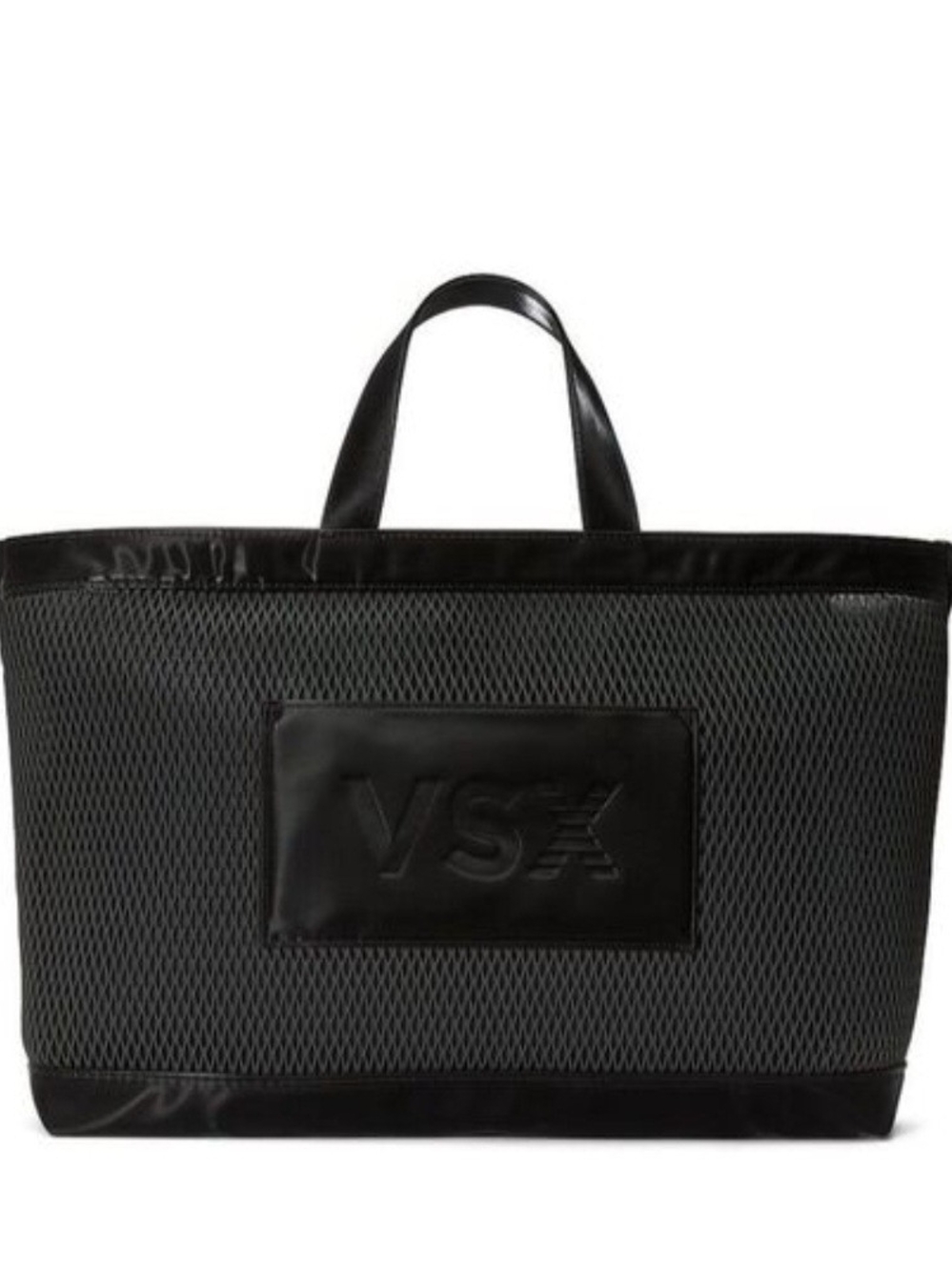 VSX Black Mesh Weekend Tote